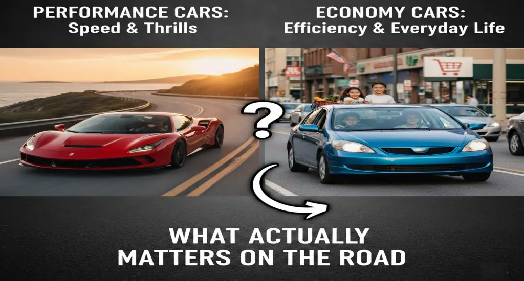 Performance Cars vs Economy Cars What Actually Matters on the Road