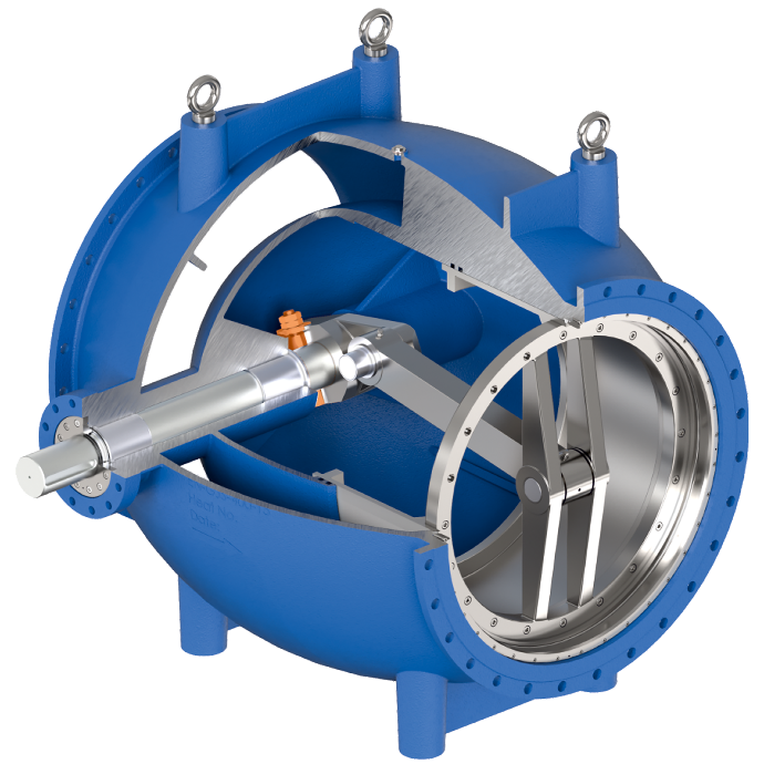 Ringkolbenventil DN600