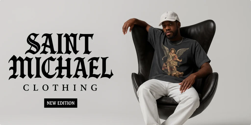 Saint Michael Shirts Where Streetwear Meets Spiritual Rebellion