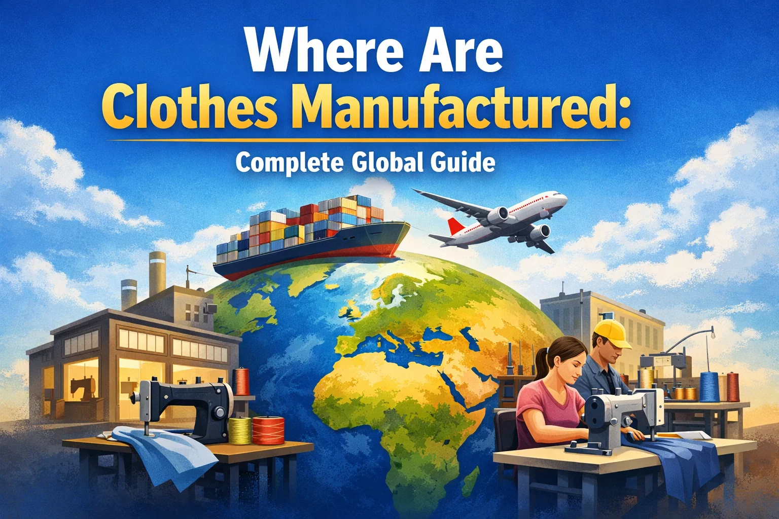 Where Are Clothes Manufactured: Complete Global Guide