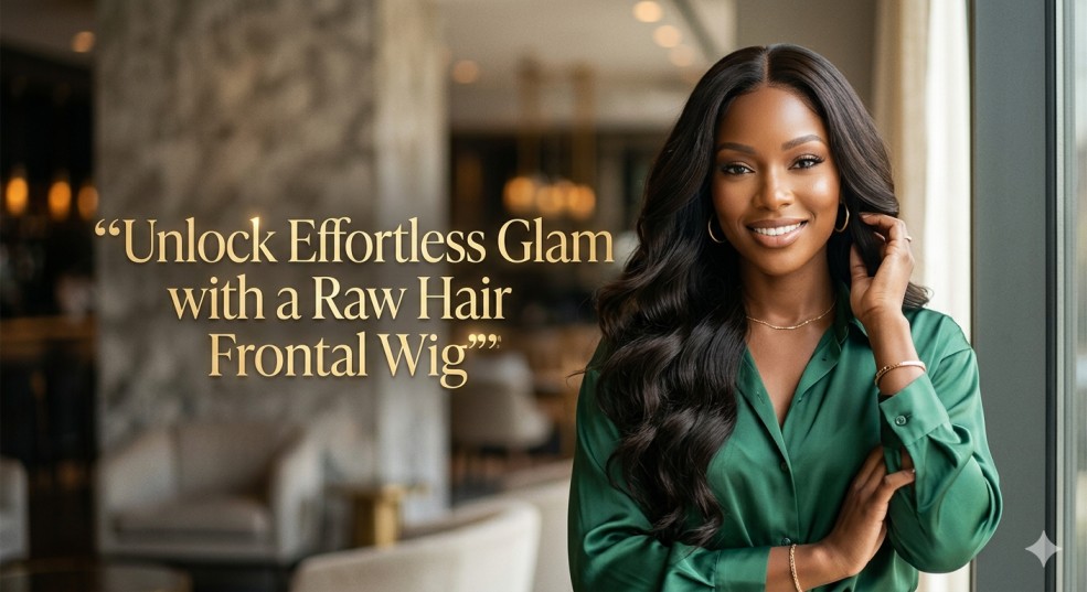 Raw Hair Frontal Wig