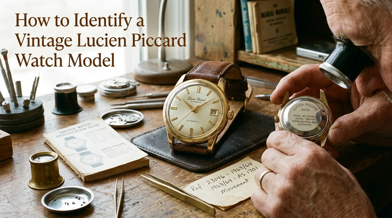 How to Identify a Vintage Lucien Piccard Watch Model