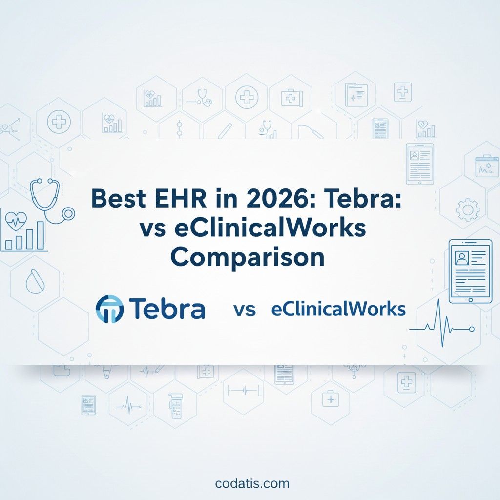 Tebra vs eClinicalWorks: Best EHR Choice for Primary Care in 2026